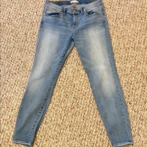 Madewell Skinny Stretch Light Wash Jeans